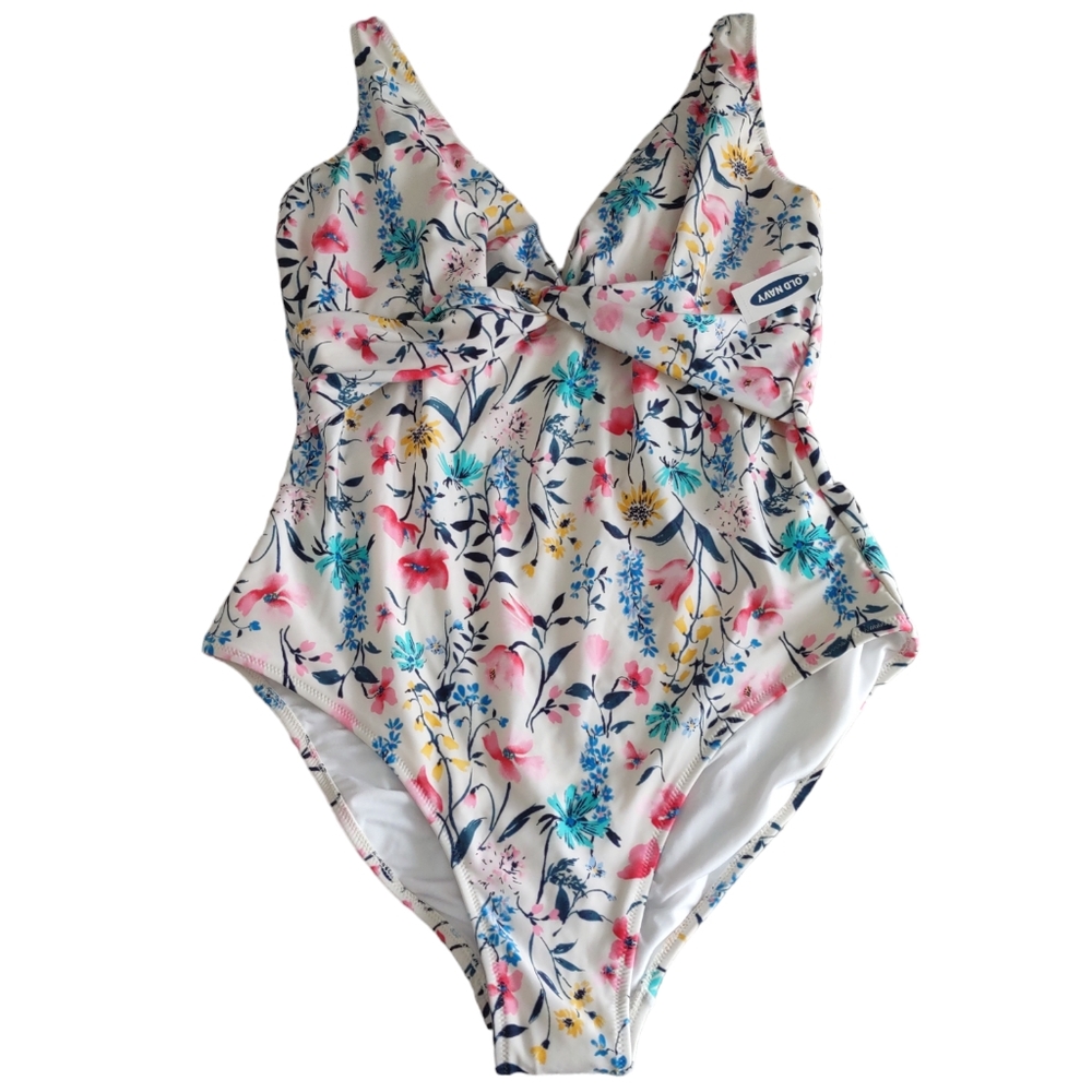 NWT Old Navy XXL Floral One Piece Swimsuit